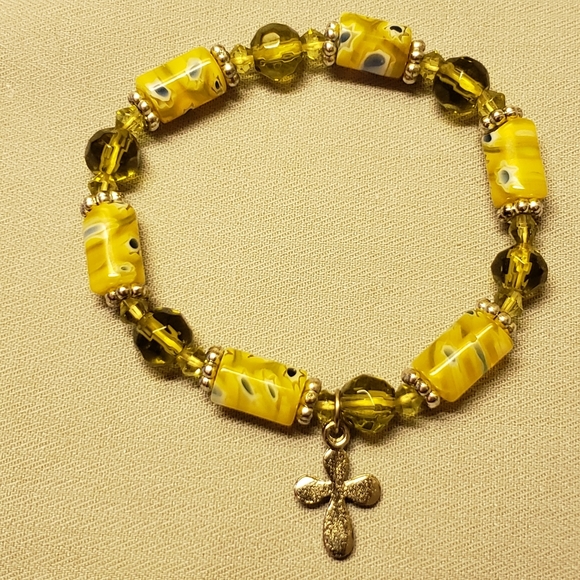 Wisconsin Monarch's Golden Son-Shine Bracelet - Picture 7 of 7